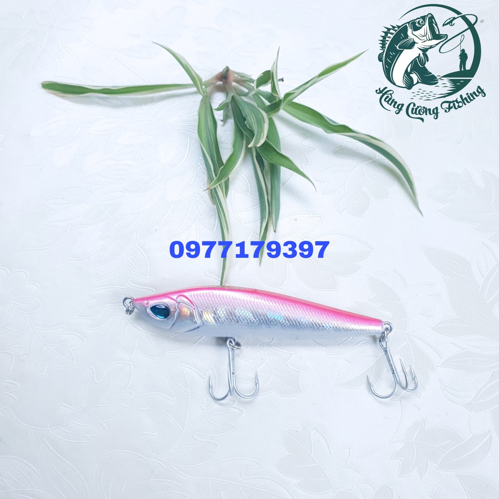 MỒI NOEBY LURE NBL9604 GHỀNH ĐÁ CÁ VƯỢC 80MM - 16G &gt;0-0.1.2M TẦNG LỬNG  Cam Kết Chính Hãng _ Chất Lượng  Mồi  Câu Cá