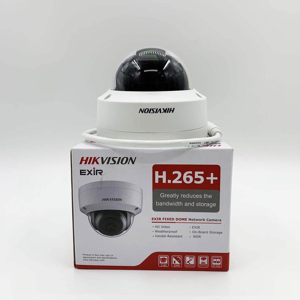 Camera IP Dome hồng ngoại 2.0 Megapixel HIKVISION DS-2CD1123G0E-I(L) - Hàng chính hãng