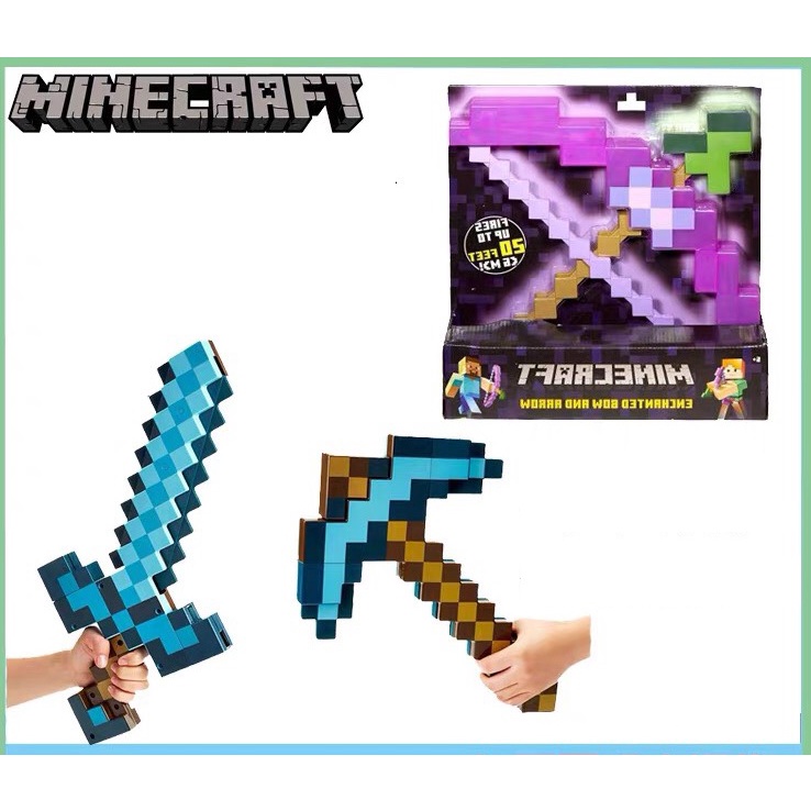 Minecraft Cúp kiếm kim cương biến hình chính hãng