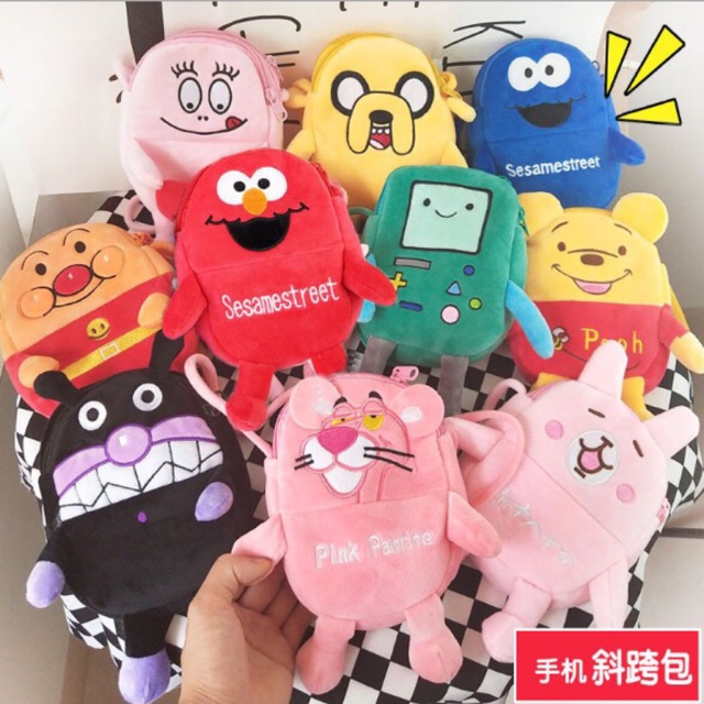 Túi hoạt hình lông