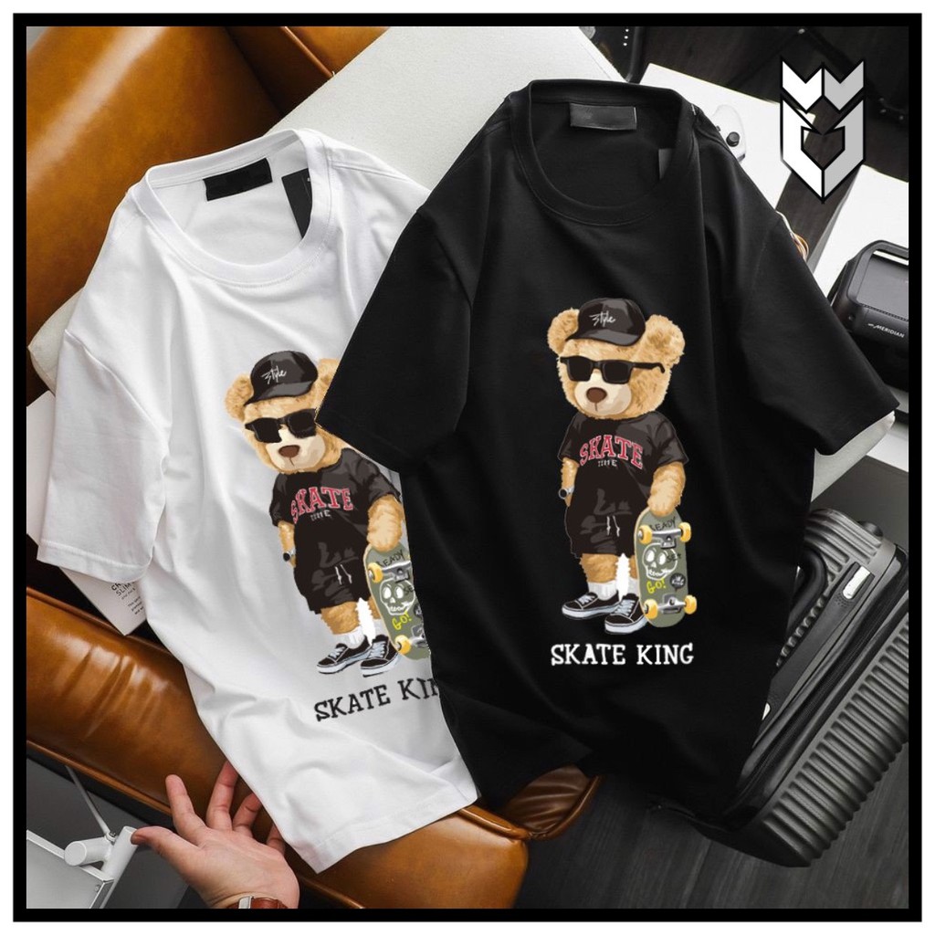 【FREE SHIP】Áo Thun,áo tay lỡ nam nữ unuisex in Gấu Cool Boy Unisex, áo phông chất vải dày mịn co dãn 4 chiều – GW Shop | BigBuy360 - bigbuy360.vn