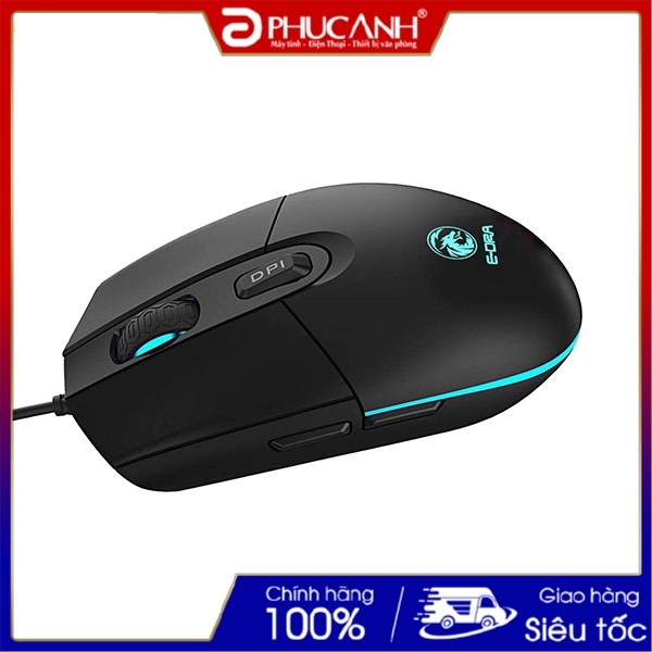 Chuột E-DRA Gaming EM6102 (Black)