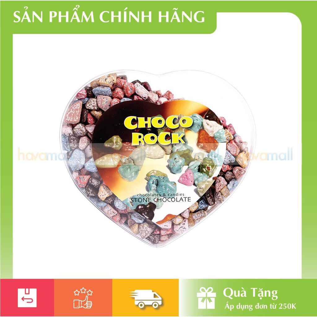 [HÀNG CHÍNH HÃNG] Kẹo Socola Hình Viên Đá Hiệu Choco Rock 280gr