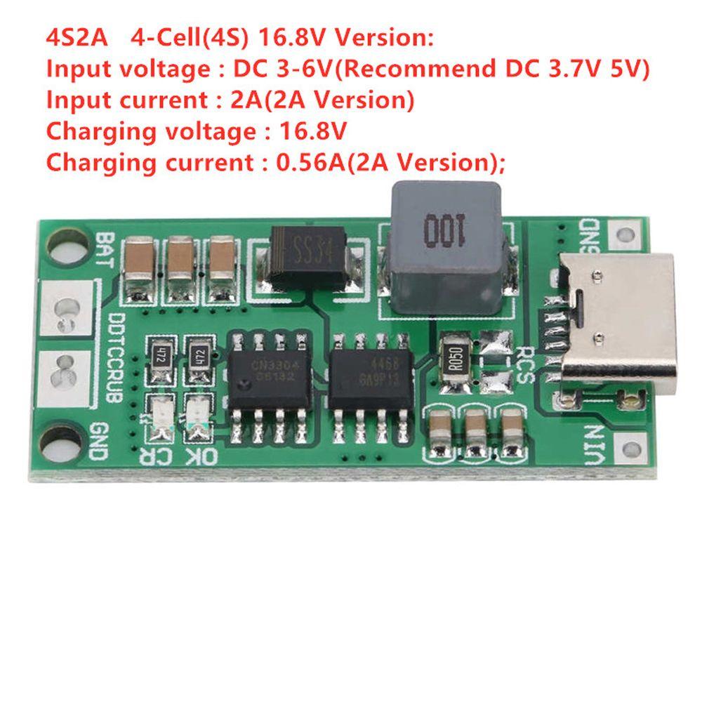 Bảng mạch tăng cường sạc pin Lithium 2S 3S 4S bảo vệ máy tính xách tay sạc Li-Ion 18650 21700 3.7V