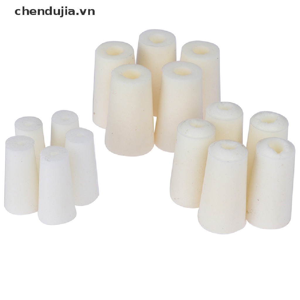 Set 5 Nút Silicon Bịt Lỗ Van Kiểm Tra Chuyên Dụng Cho Phòng Thí Nghiệm