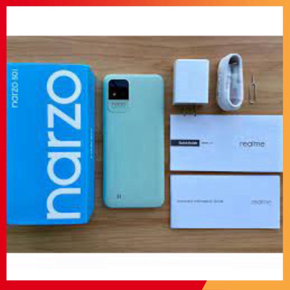 Mới - Điện thoại Realme Narzo 50i (4GB 64GB) - Máy Mới chính hãng 100% - Bảo Hành Điện Tử 12 Tháng . Hàng đẹp thumbnail