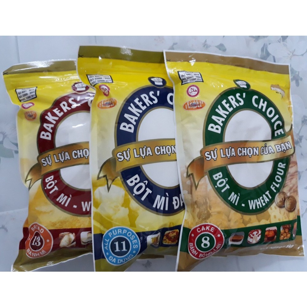 BỘT MÌ BAKERS’ CHOICE SỐ 13 , số 11 , số 8 / bột mì số 13