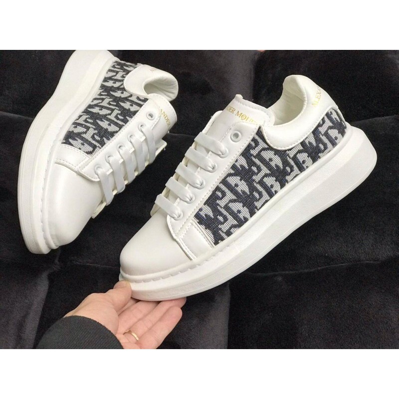 Giày thể thao , giày dior độn đế mc queen màu trắng nam nữ mẫu sneaker cổ thấp giá rẻ pha cực đẹp nhập khẩu 1990store | BigBuy360 - bigbuy360.vn