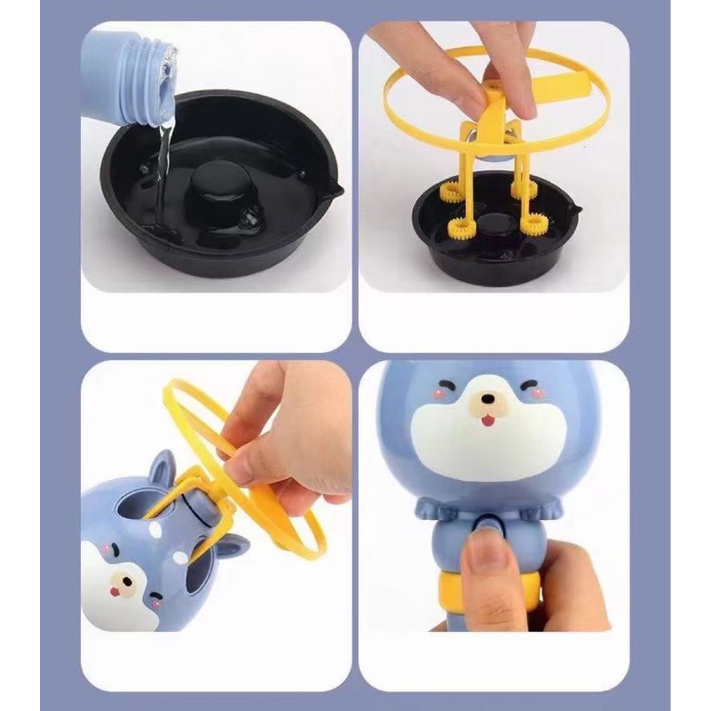 Chong Chóng Bong Bóng Xà Phòng Cầm Tay,,,