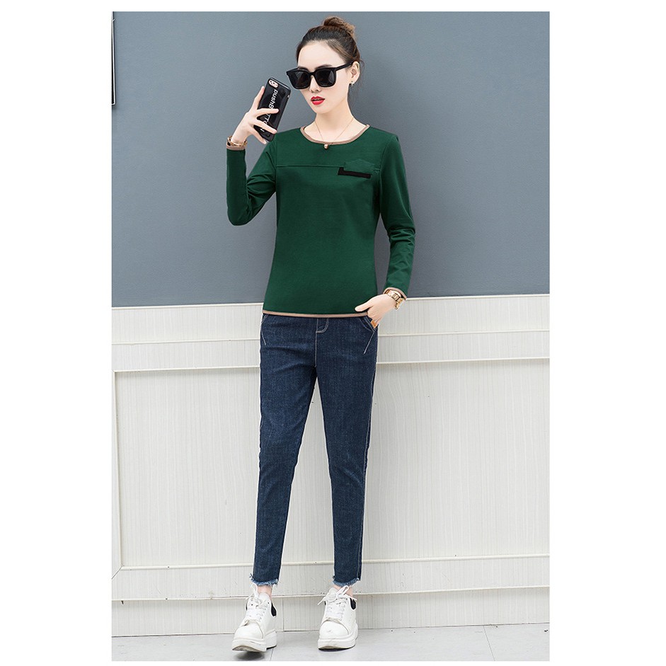 Aó thun nữ dài tay thoáng mát ngày hè SP.01514