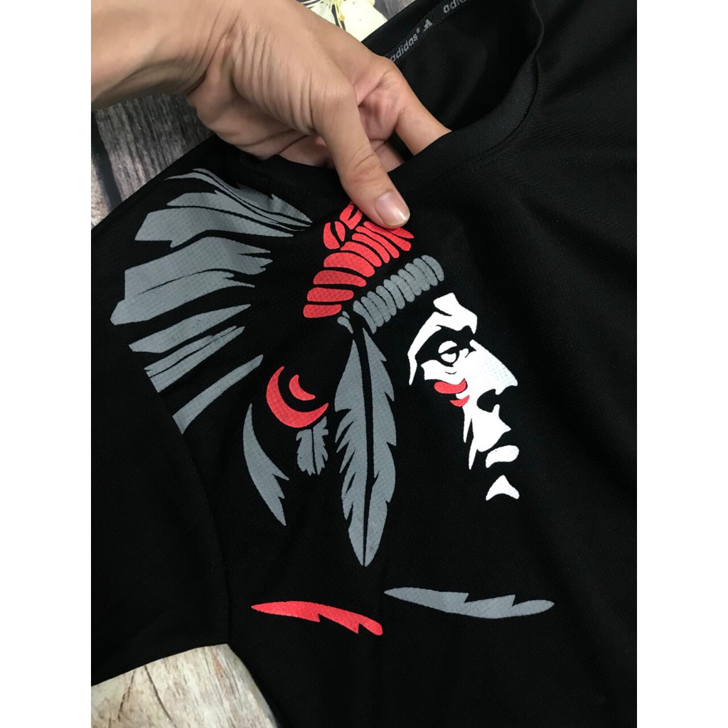 Sét thể thao nam tập gym,FREE SHIP, cổ tròn mẫu hình mặt thổ dân