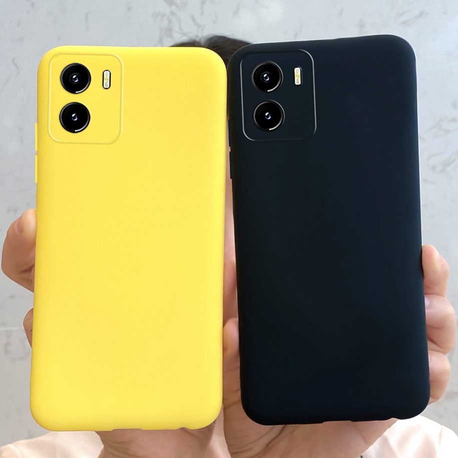 Ốp điện thoại silicon đơn giản cho VIVO Y15S 2021 VIVOY15s V2120 Y 15S Y 15A V2134
