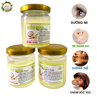 Dầu Dừa Ép Lạnh Nguyên Chất - Tinh Dầu Hữu Cơ Dưỡng Mi, Dưỡng Tóc, Dưỡng Môi,Dưỡng Da - ToFood86