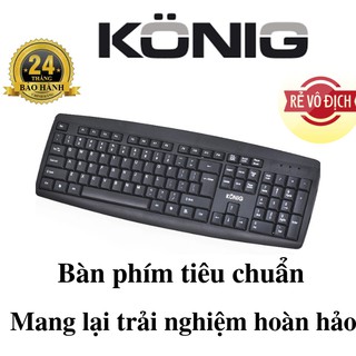 BÀN PHÍM VI TÍNH CÓ DÂY KONIG KB318
