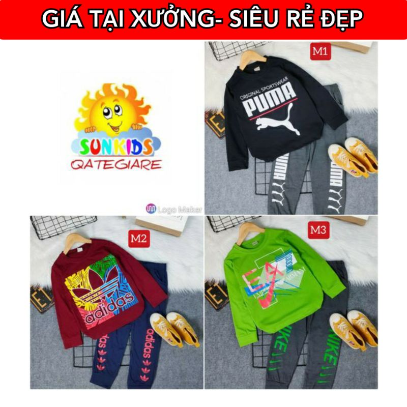 🔥TẬN GỐC🔥20KG - 40KG BỘ ĐỒ DÀI TAY BBD34 CHẤT COTTON 4 CHIỀU BÉ TRAI SIZE ĐẠI MỊN ĐẸP