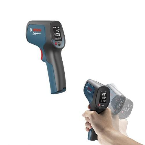 Máy đo nhiệt độ Bosch GIS 500 đo lên đến 500 độ cho thiết bị nguồn nhiệt, hàng chính hãng bảo hành điện tử 6 tháng