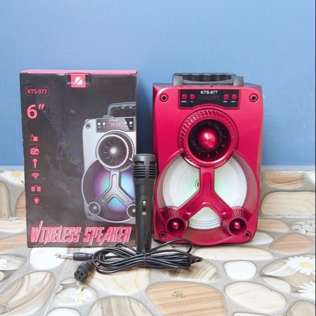 Loa karaoke KTS_977 kèm mic