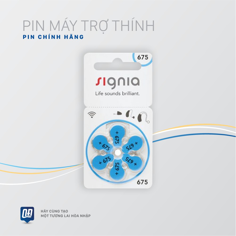 Pin máy trợ thính Signia