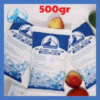 Đá khô gel maxx cold giữ lạnh 500gr. đá lạnh bảo quản thực phẩm
