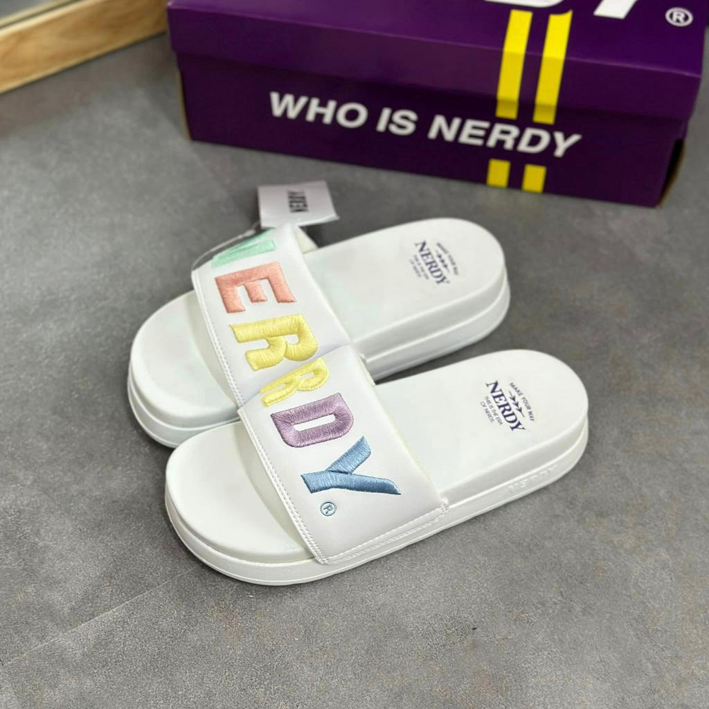 Dép Nerdy White Multi Hàng Chính Hãng CODE: PNES22AE18 - Fox Sneaker