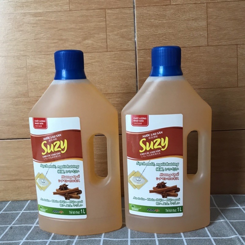 Nước lau sàn Suzy tinh chất quế 1000ml