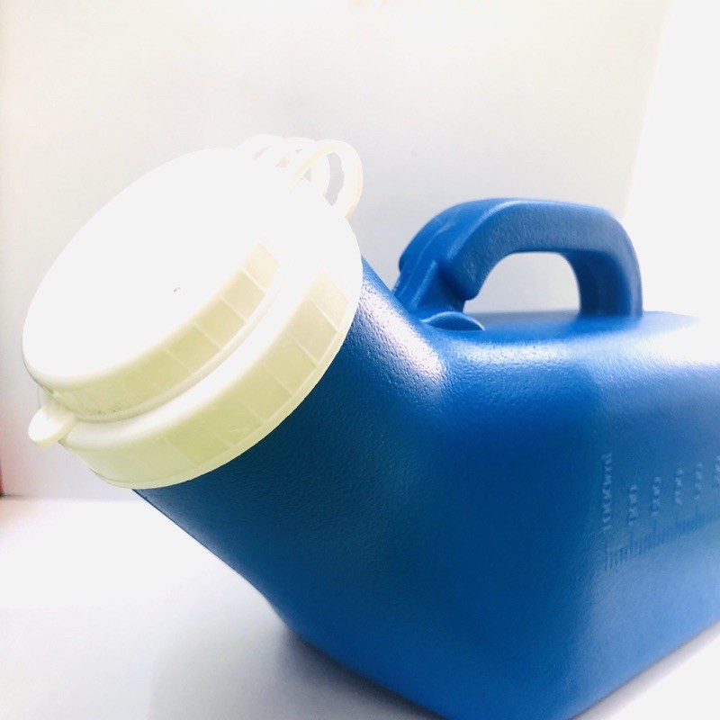 Bô Tiểu Nam, Bô Mỏ Vịt Bằng Nhựa - Phễu Bồn Tiểu Vệ Sinh Nam, bô đi tiểu nằm dành cho nam, bô vệ sinh nam 1000ml