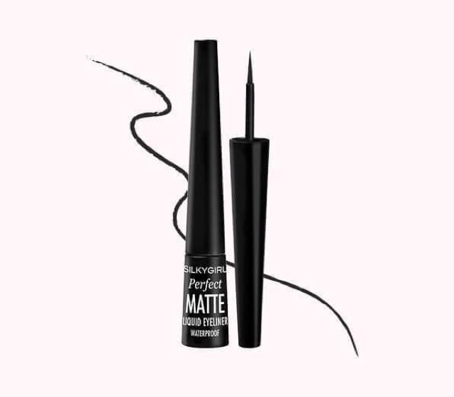 Kẻ Mắt Nước Không Trôi Silky Girl Perfect Matte Liquid Eyeliner Waterproof