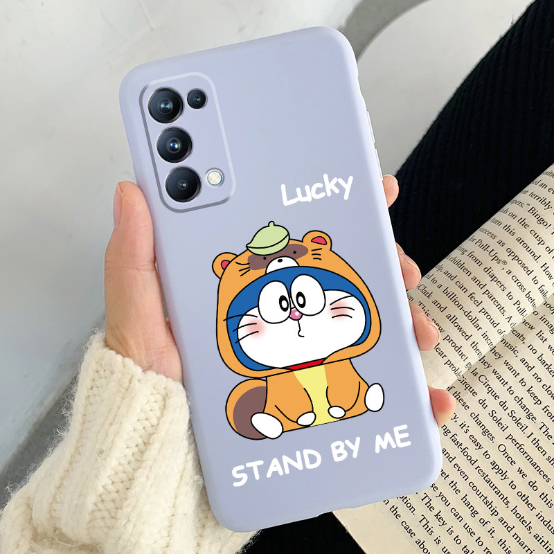 Ốp điện thoại mềm họa tiết hoạt hình graffiti xinh xắn cho Oppo Reno5 Reno5pro | BigBuy360 - bigbuy360.vn
