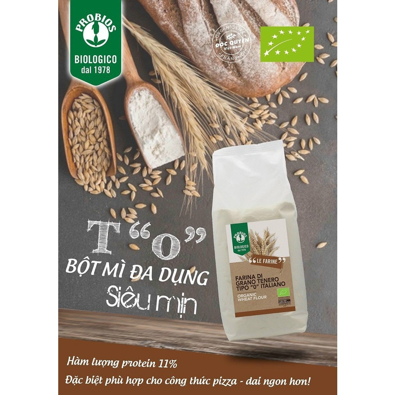 Bột Mì Đa Dụng Hữu Cơ 1kg ProBios Organic All-Purpose Flour