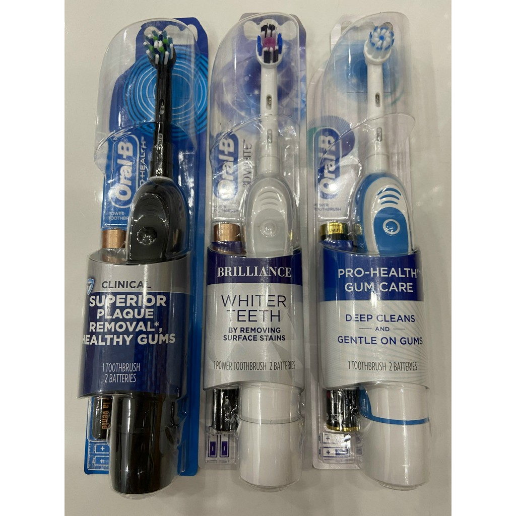 Bàn Chải Pin Oral-B Pro-Health Clinical Dùng pin AA