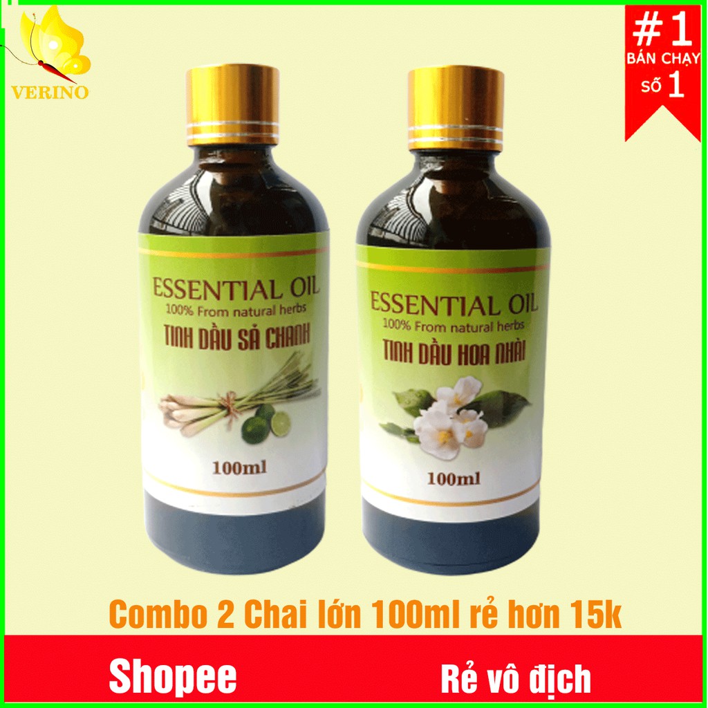 [GIÁ SỈ] Tinh dầu hoa Sen trắng chai lớn 100ML nguyên chất (Có kiểm định bộ y tế, chất lượng và mùi hương vượt trội)