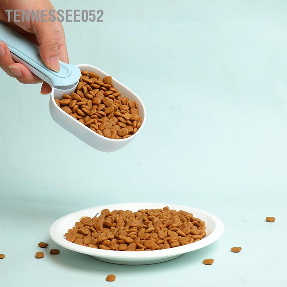 Muỗng xúc thức ăn cho thú cưng thiết kế tay cầm dài