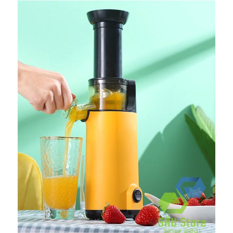 Máy ép trái cây - máy ép chậm NINESHIELD siêu kiệt bã hàng chính hãng bảo hàng 6 tháng