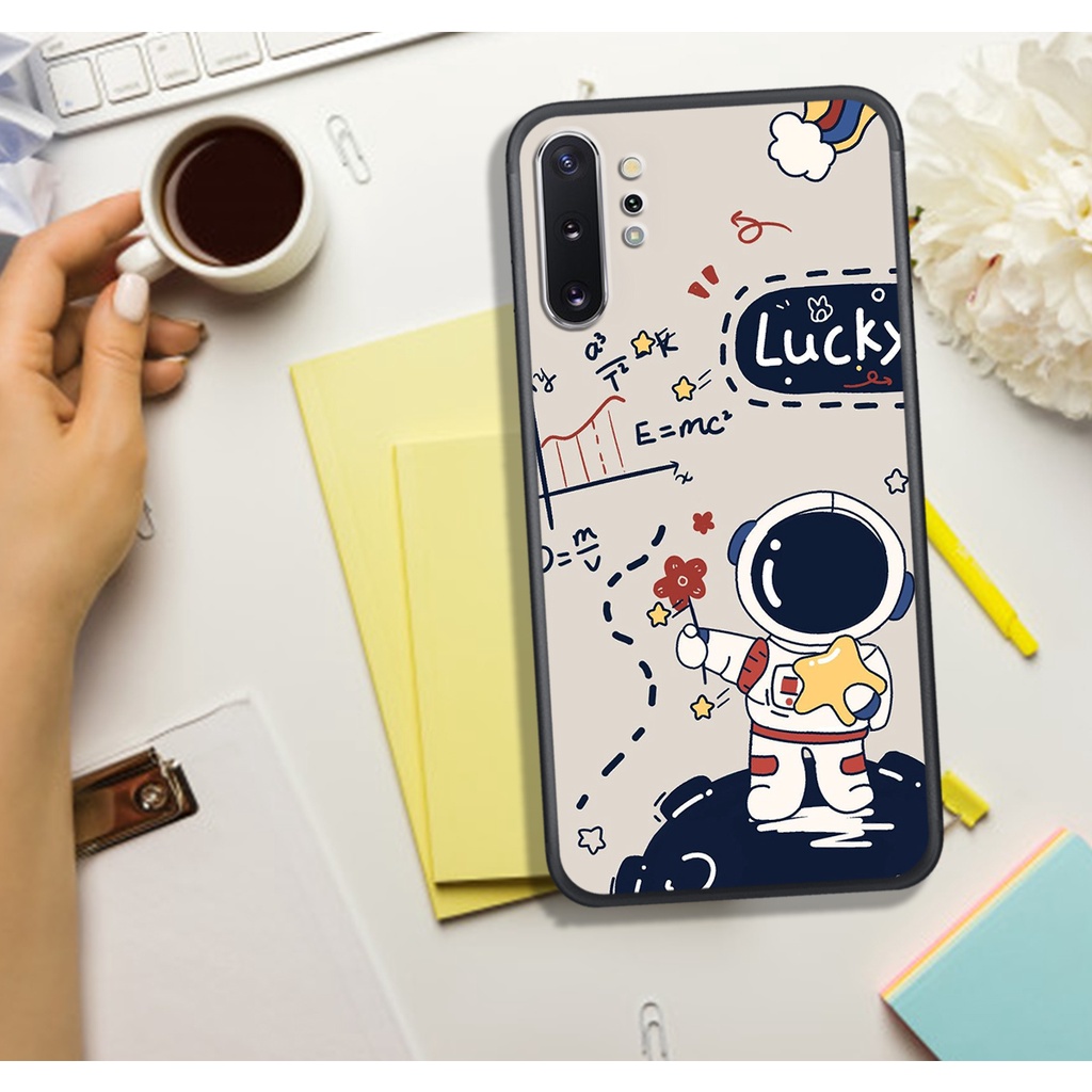 Ốp Lưng SamSung NOTE 10 - Samsung NOTE 10 PLUS , In hình Astronuats Chibi cực đẹp.