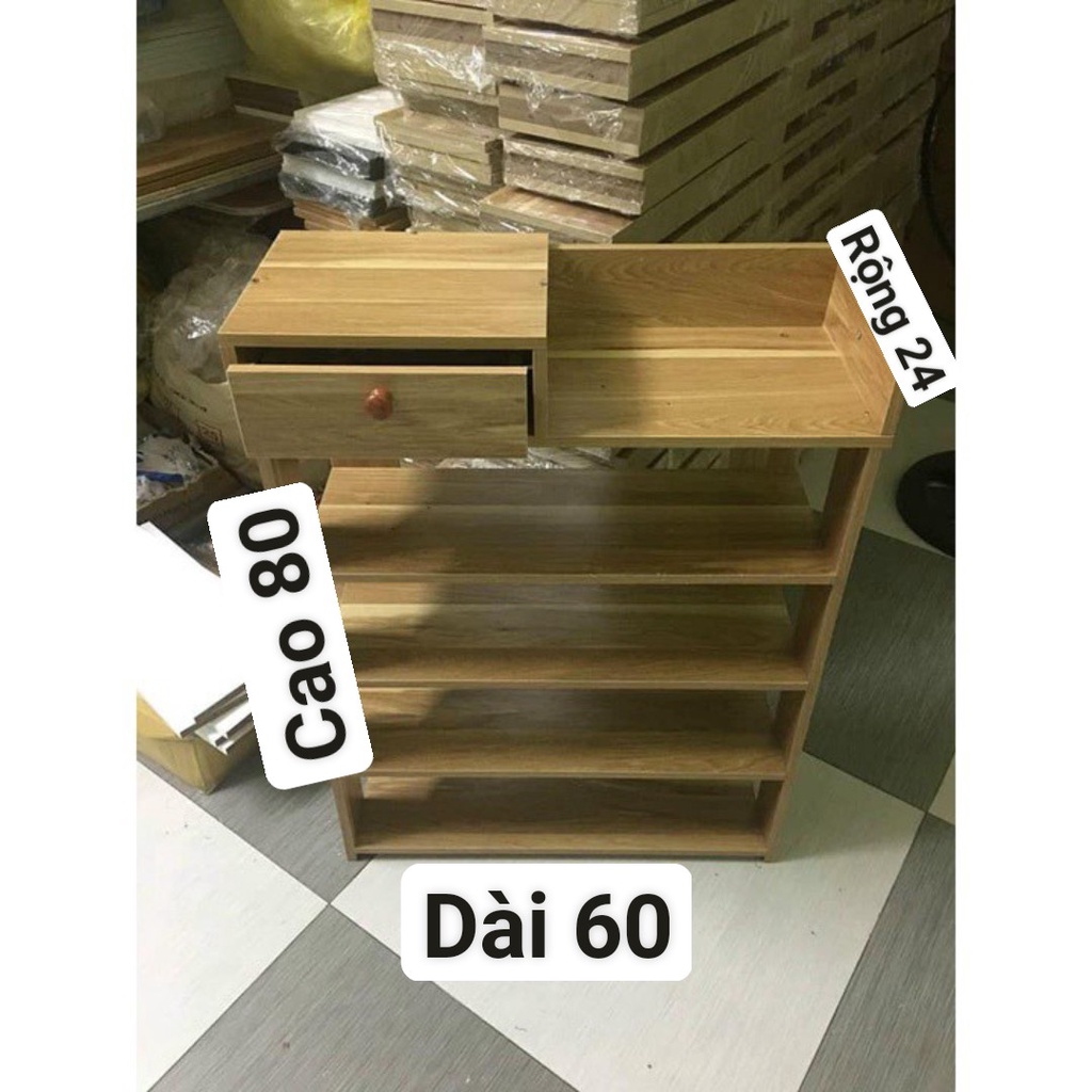 Kệ Giày Gỗ 5 Tầng Gỗ MDF phủ Chống Nước , Chống Trầy , Chống mốc Cao Cấp