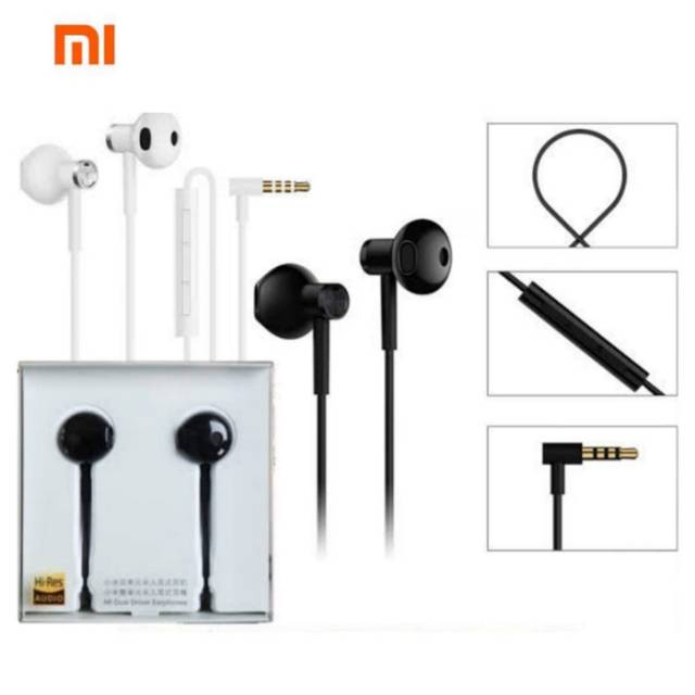 Tai Nghe Nhét Tai Xiaomi Dual Driver Piston Pro Hd Hi - Res