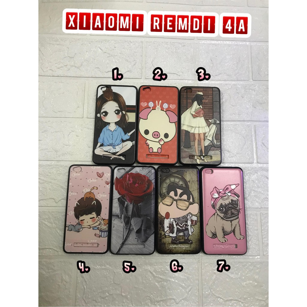 ỐP LƯNG THỜI TRANG CHO XIAOMI REDMI 4A