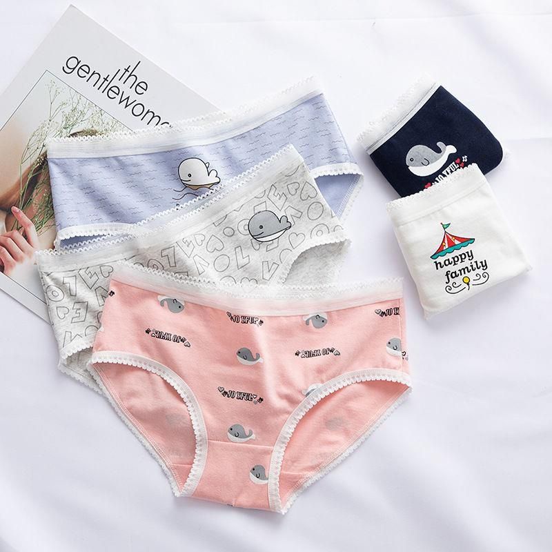 [CHE TÊN 100%] Quần Lót Nữ Cute LA25 Quần Chíp Happy Family Chất Cotton Quảng Châu Cao Cấp Xịn Đẹp La.an Store