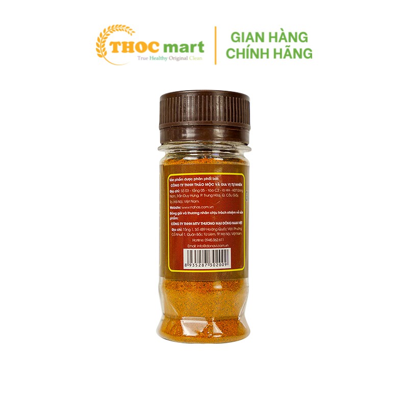 [ THOCmart.vn ] Gia vị quay nướng Nahas gia vị hữu cơ chuẩn vị cho từng món ngon lọ 36 gam