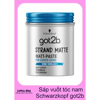 Sáp vuốt tóc Got2b Strand matte của Đức