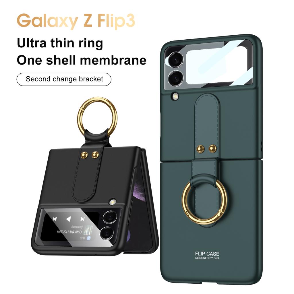 Ốp Điện Thoại Siêu Mỏng Phù Hợp Với Miếng Dán Màn Hình Dành Cho Samsung Galaxy Z Flip 3