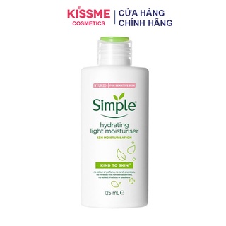(NHẬP KHẨU CHÍNH HÃNG) Sữa dưỡng ẩm Simple Kind To Skin Hydrating Light Moisturise