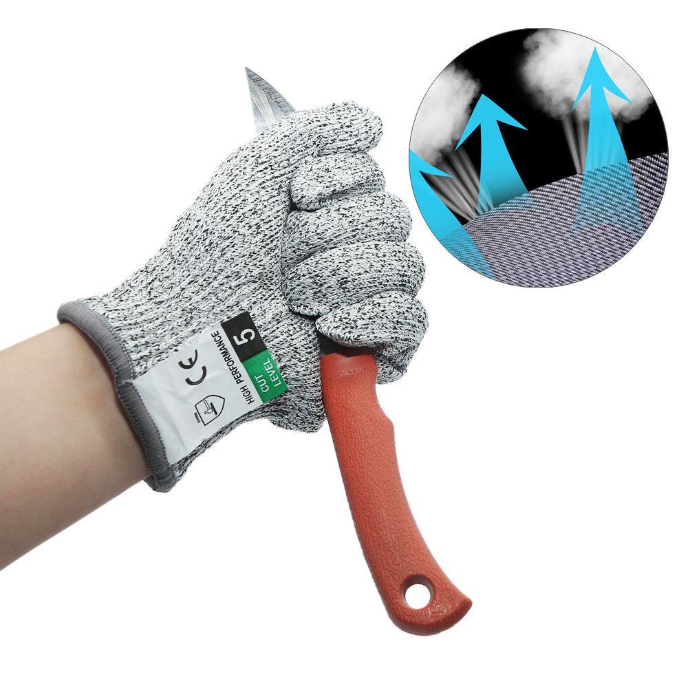 Gang Tay Chống Cắt 5 Cấp Độ Bảo Hộ Lao Động Siêu Bền