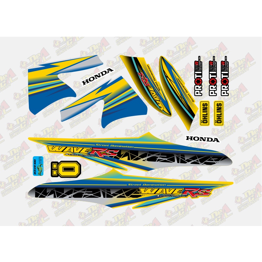 Tem rời Wave a 50 - 100 cc Đời 2006-2016 Mẫu Wave RS 915879