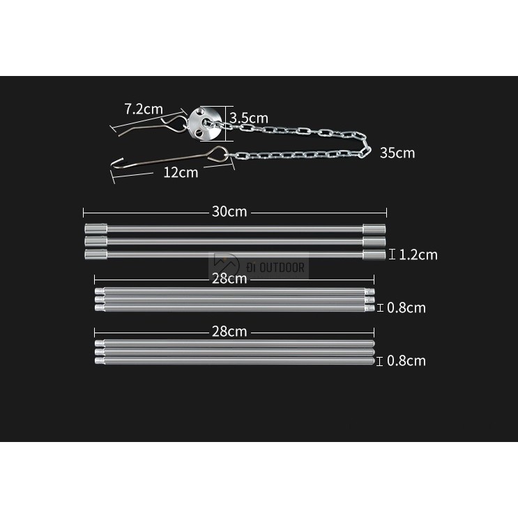 Giá Treo Nồi Dã Ngoại Naturehike NH17S00S-G