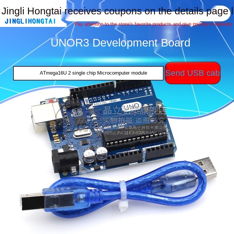 Mới Bảng Mạch Phát Triển Uno R3 Atmega16U2