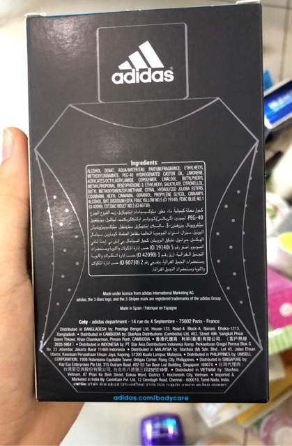 Nước hoa Adidas Ice Dive