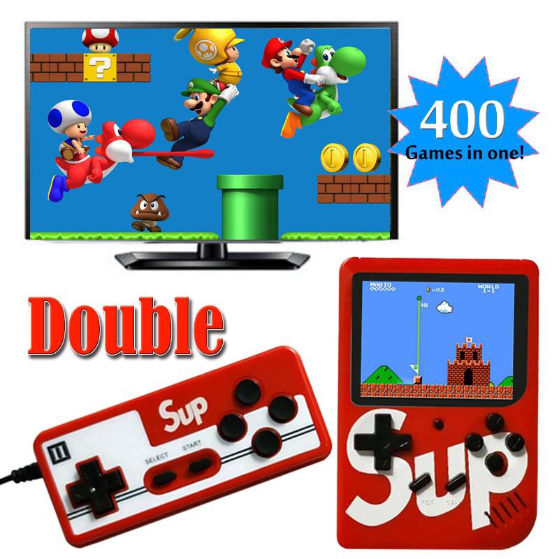 SUP 400 In 1 Handheld Retro Game Console Portable Mini Game Machine For Double Player
