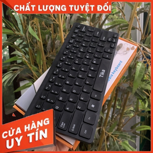 Bàn phím mini usb có dây TiKa K1000 - Bảo Hành 12 Tháng - PK Máy Tính