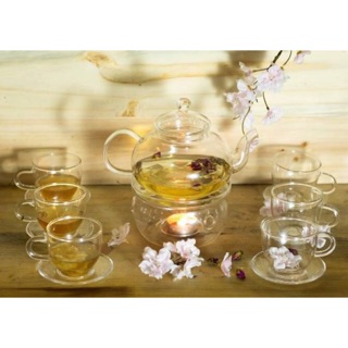 Bộ ấm trà thuỷ tinh